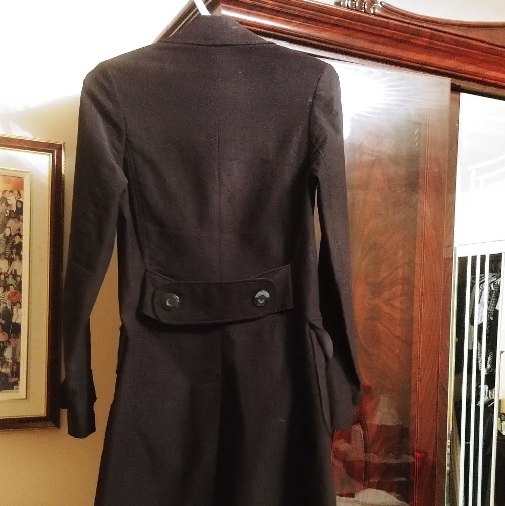 Size 3 Spring/Fall black coat - Picture 2 of 7